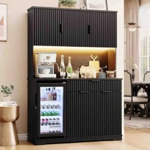 Coffee Bar Pantry Cabinet