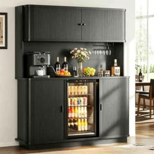 Coffee Bar Station Cabinet