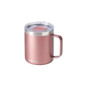 Insulated Coffee Mug With Handle And Lid