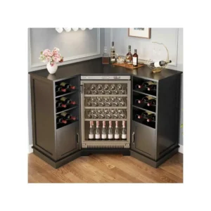 Corner Coffee Bar Cabinet